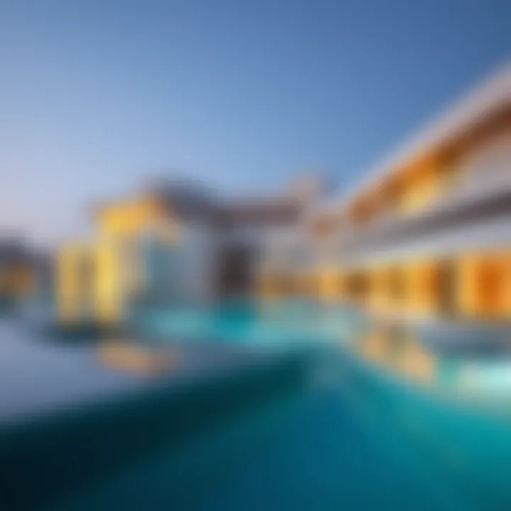 Modern Architectural Excellence in Mina Al Arab An architectural marvel showcasing modern designs of residential properties in Mina Al Arab.