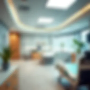 Warm and welcoming patient care environment at Morfields Abu Dhabi
