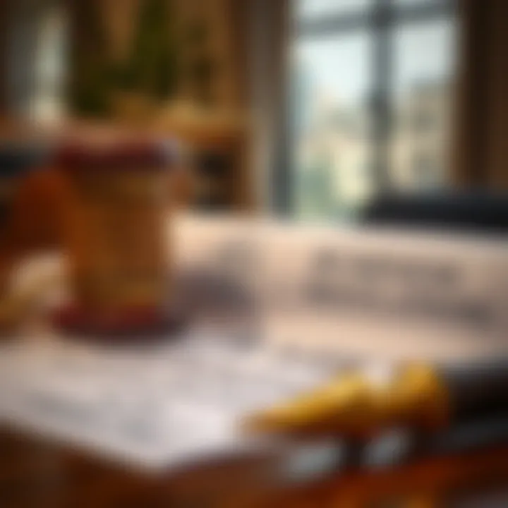Legal document symbolizing business regulations