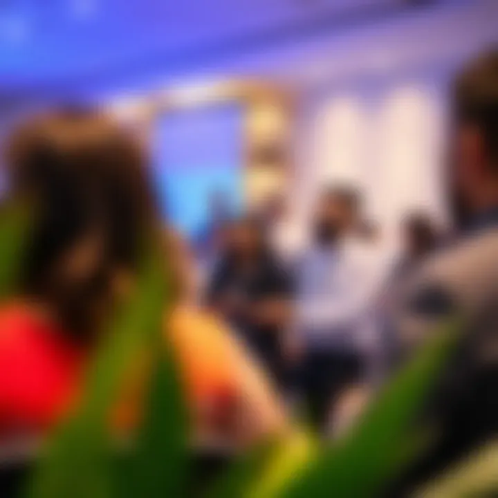 Diverse Professionals Networking: Unlocking Opportunities Networking event showcasing diverse professionals