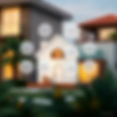 Diverse Mortgage Options in Dubai Illustration of various mortgage types available in Dubai