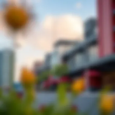 Surrounding Amenities of Marina Crown Tower Nearby attractions and amenities surrounding Marina Crown Tower