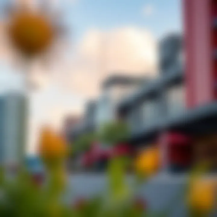 Surrounding Amenities of Marina Crown Tower Nearby attractions and amenities surrounding Marina Crown Tower