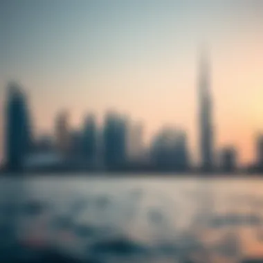 Abu Dhabi Skyline Stunning skyline of Abu Dhabi