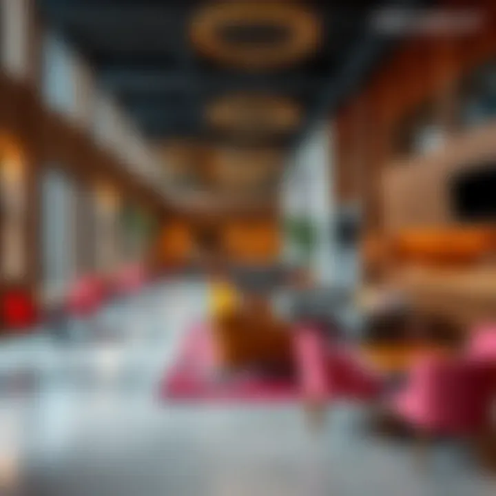 Community space at Paramount Residence