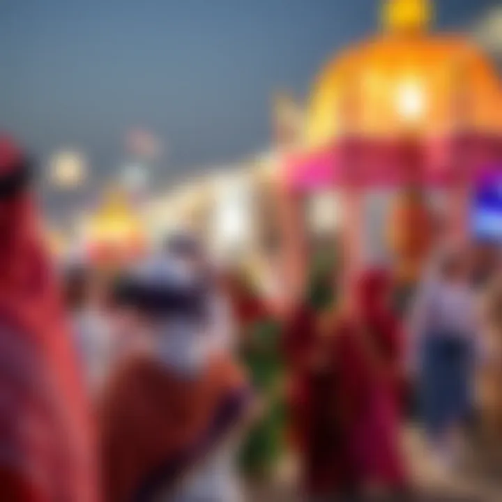 Traditional Emirati Celebrations A vibrant display of traditional Emirati celebrations