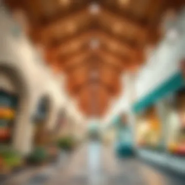 Architecture of Ras Al Khor Market Unique architectural features surrounding Ras Al Khor Vegetable Market