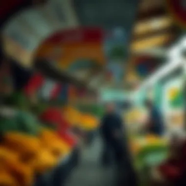 Bustling Atmosphere of Ras Al Khor Bustling atmosphere of Ras Al Khor Vegetable Market