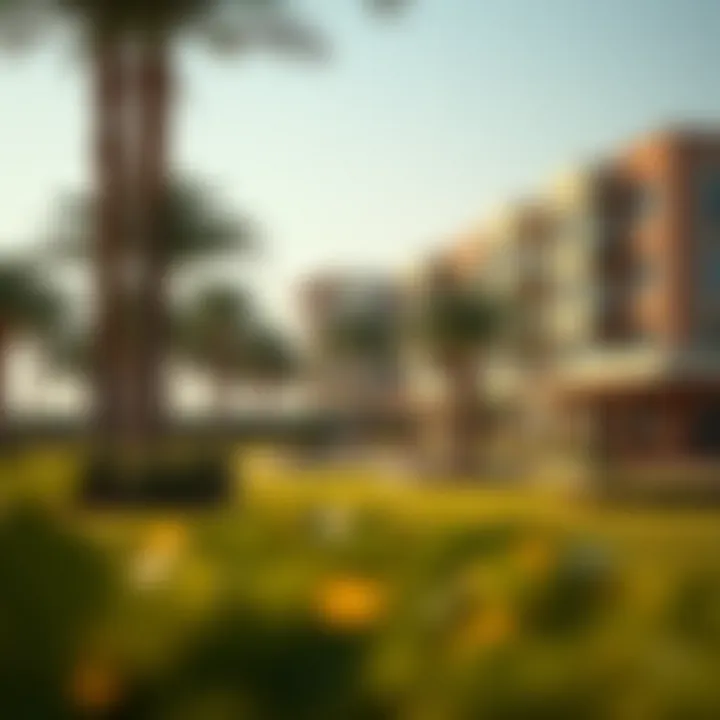 Community park in Al Mizhar