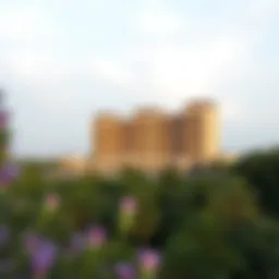 Scenic view of Rove Hotels surrounded by lush greenery