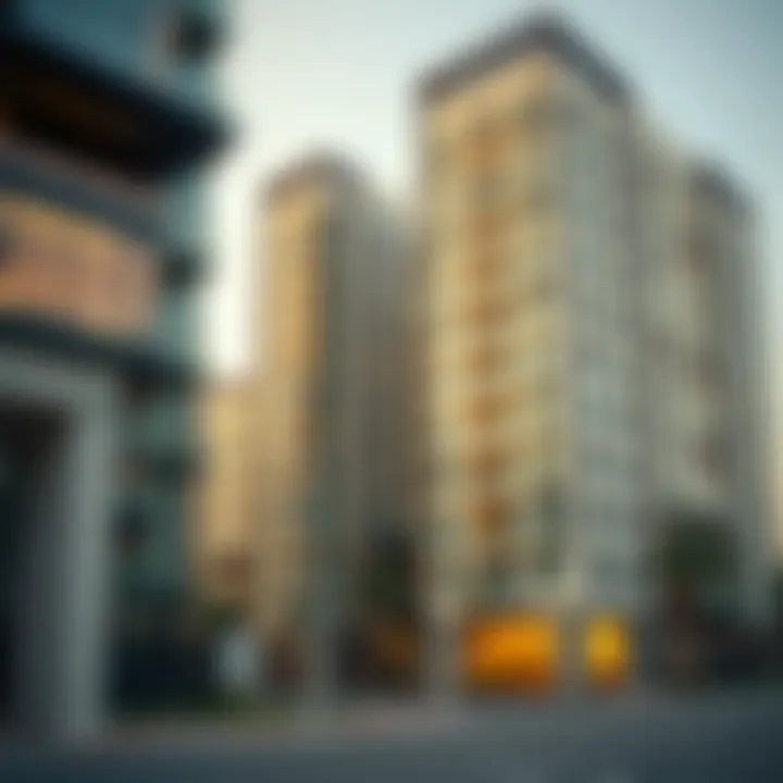 Modern Living in Satwa Modern residential buildings in Satwa