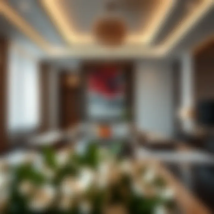 Sophisticated Interiors of Serenia Residence Elegant interior design of a living space in Serenia Residence