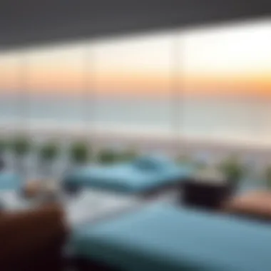 Breathtaking Beachfront Views from Serenia Stunning view from the terrace of Serenia Residence overlooking the beach