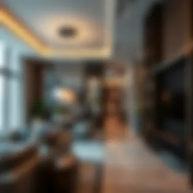 Luxurious interior design of a Sherina Plaza apartment