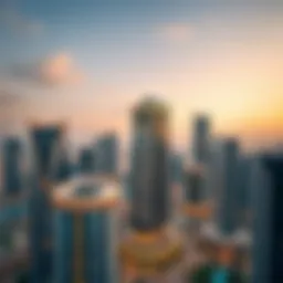 Stunning view of Sherina Plaza from the skyline