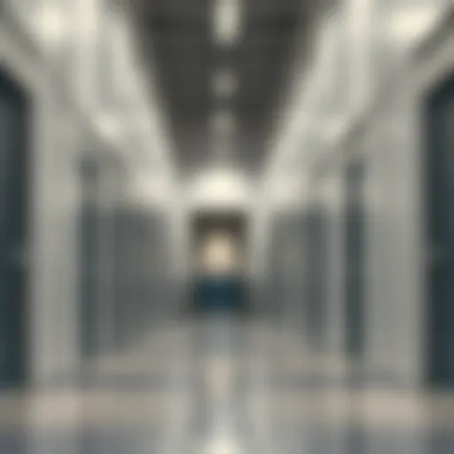 Modern storage facility in Dubai