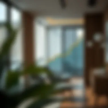 Monthly rental market trend graph