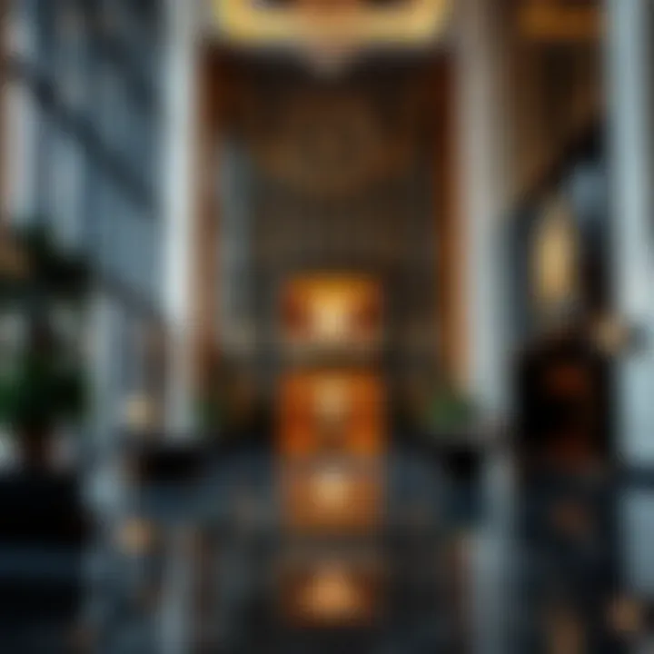 Elegant lobby interior of Tamani Arts Tower