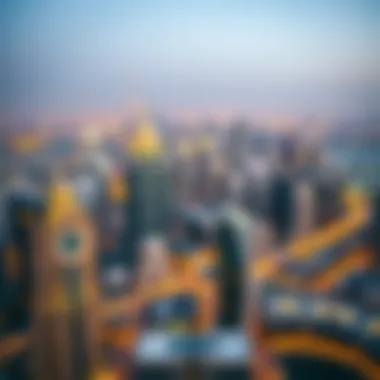 Skyline View from Tamani Arts Tower Panoramic skyline view from Tamani Arts Tower