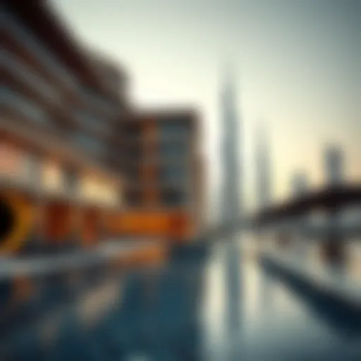 Dubai's Architectural Marvels Luxurious architectural design showcasing Dubai skyline