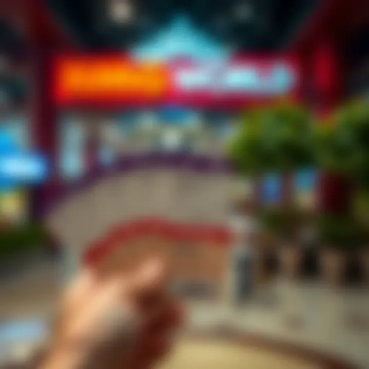 Different ticket types displayed