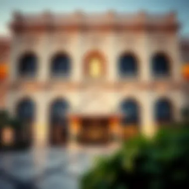 Exterior architecture highlighting the majestic façade of the UAE Palace