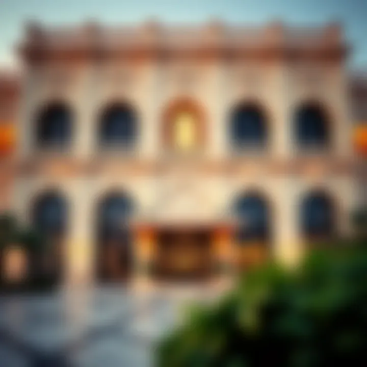 Exterior architecture highlighting the majestic façade of the UAE Palace