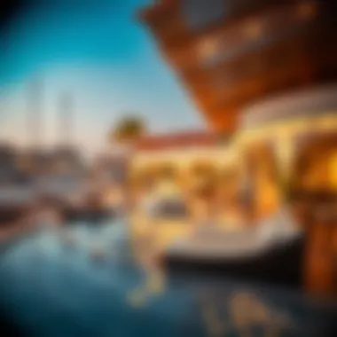 Vibrant lifestyle amenities at Umm Al Quwain Marina highlighting leisure and relaxation