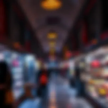 The Bazaar Experience: A Shopper's Paradise Shoppers enjoying the bazaar experience