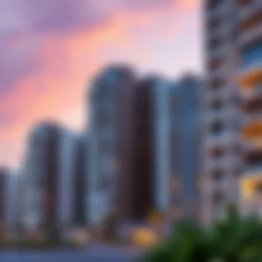 Modern residential buildings in Daira highlighting real estate trends