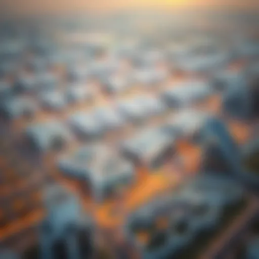 Aerial view of Dubai Silicon Oasis showcasing modern architecture