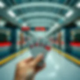 A visual representation of Dubai Metro ticket types