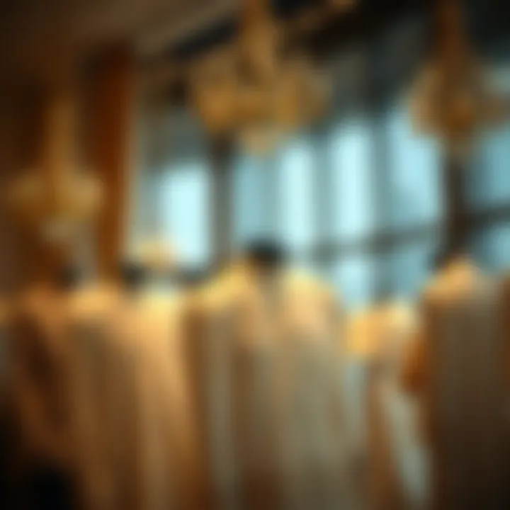 An elegant display of Emirati garments during a formal occasion
