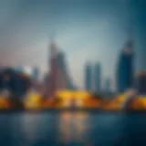 Dubai skyline showcasing luxury properties