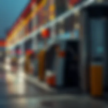 Visual representation of future trends in fuel consumption