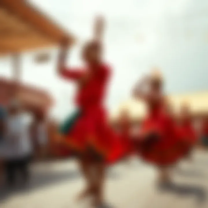 Vibrant Cultural Festivals and Traditions Cultural festival showcasing traditional dances